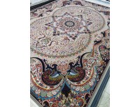 فرش 700 شانه طرح چیچک زمینه فیلی
